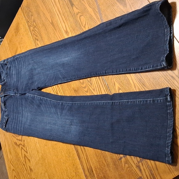 Abercrombie & Fitch Denim - Abercrombie & Fitch Jeans Womens 27 / 4 BLUE HARPER SKINNY BOOT BOOTCUT Used